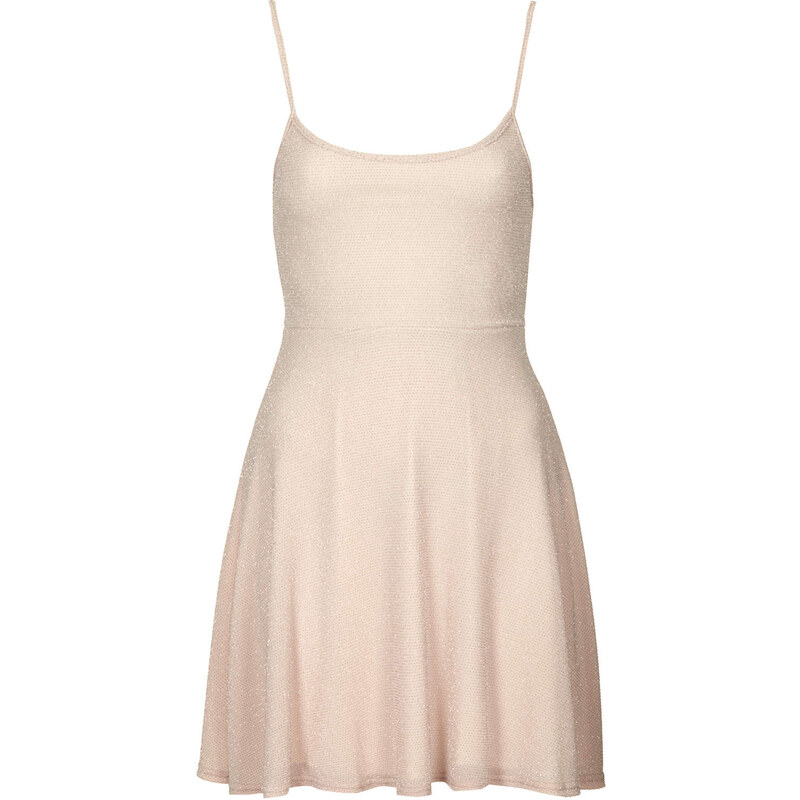 Topshop **Sparkle Lurex Lined Cami Dress by Oh My Love