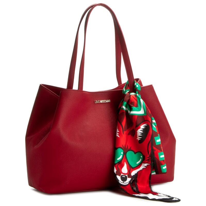 Kabelka LOVE MOSCHINO - JC4274PP02KL0514 Rosso Scuro