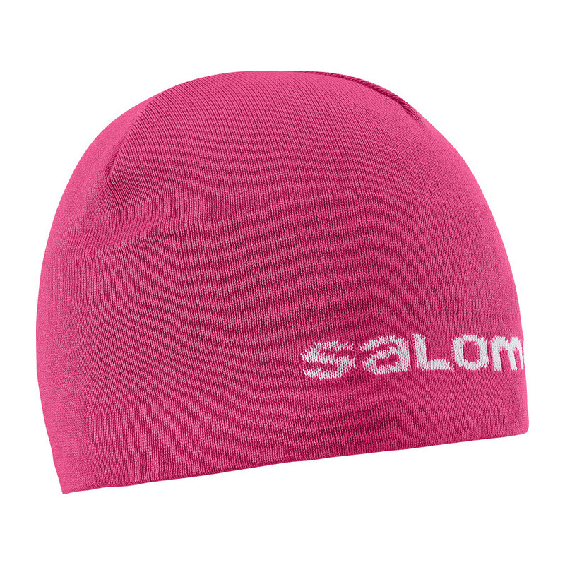 ČEPICE SALOMON BEANIE - hot pink