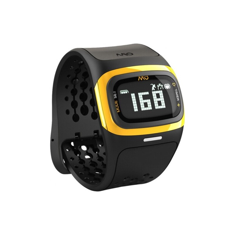 MIO Alpha 2 sportovní hodinky BT se senzorem srdečního tepu - žlutá