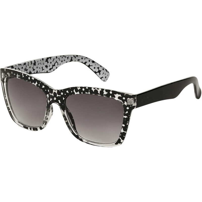 Topshop Ditsy Floral Wayfarer Sunglasses