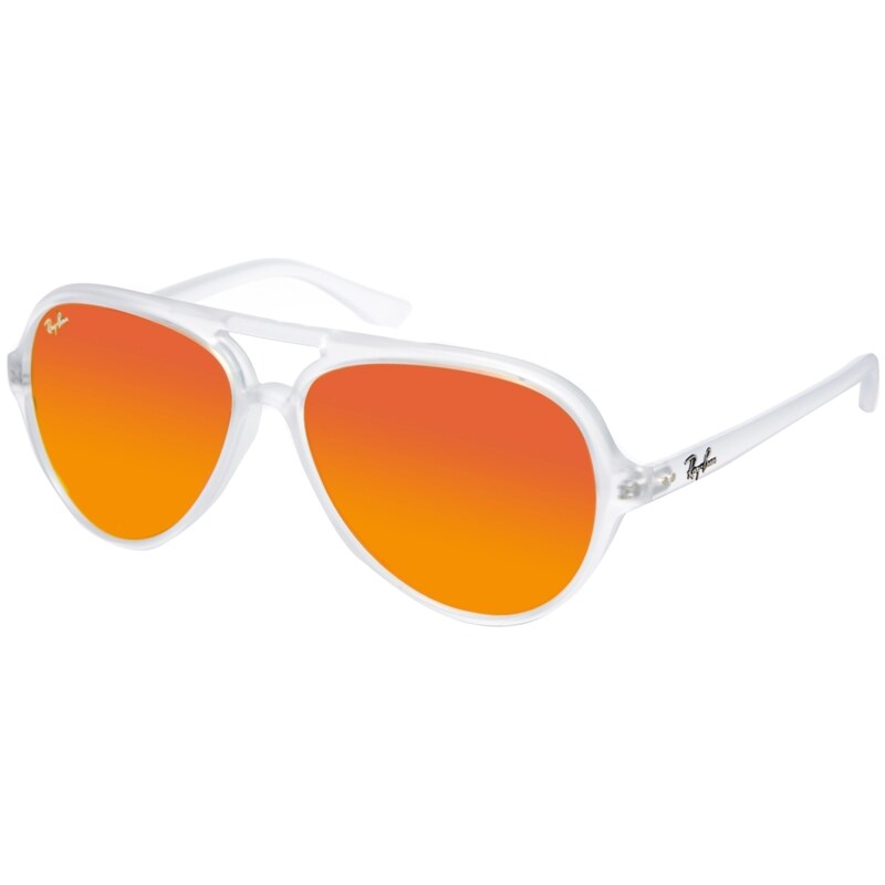 Ray-Ban Plastic Mirrored Aviator Sunglasses