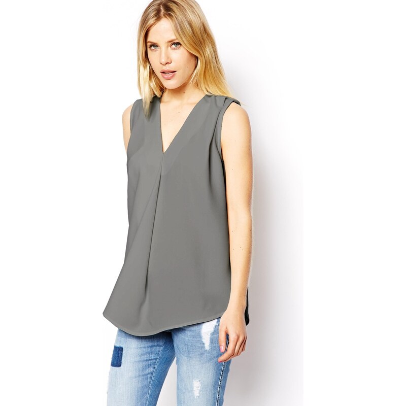 ASOS V Neck Origami Front Vest