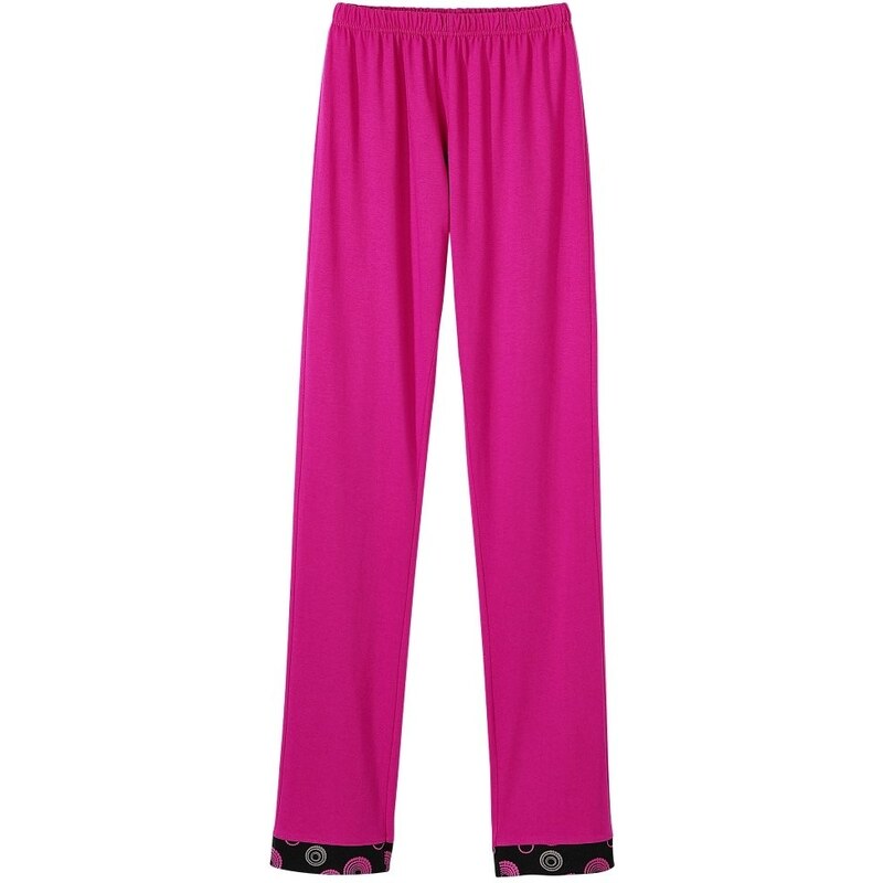 Blancheporte Pyžamové kalhoty s potiskem indická růžová