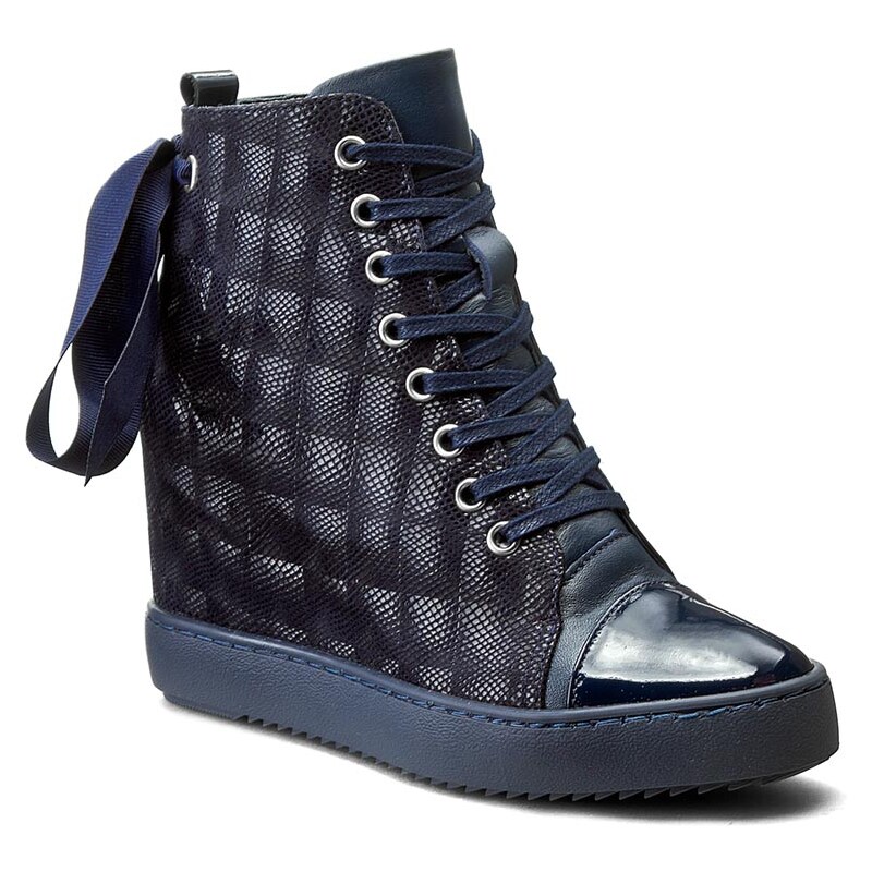 Sneakersy R.POLAŃSKI - 834 Granat 3D