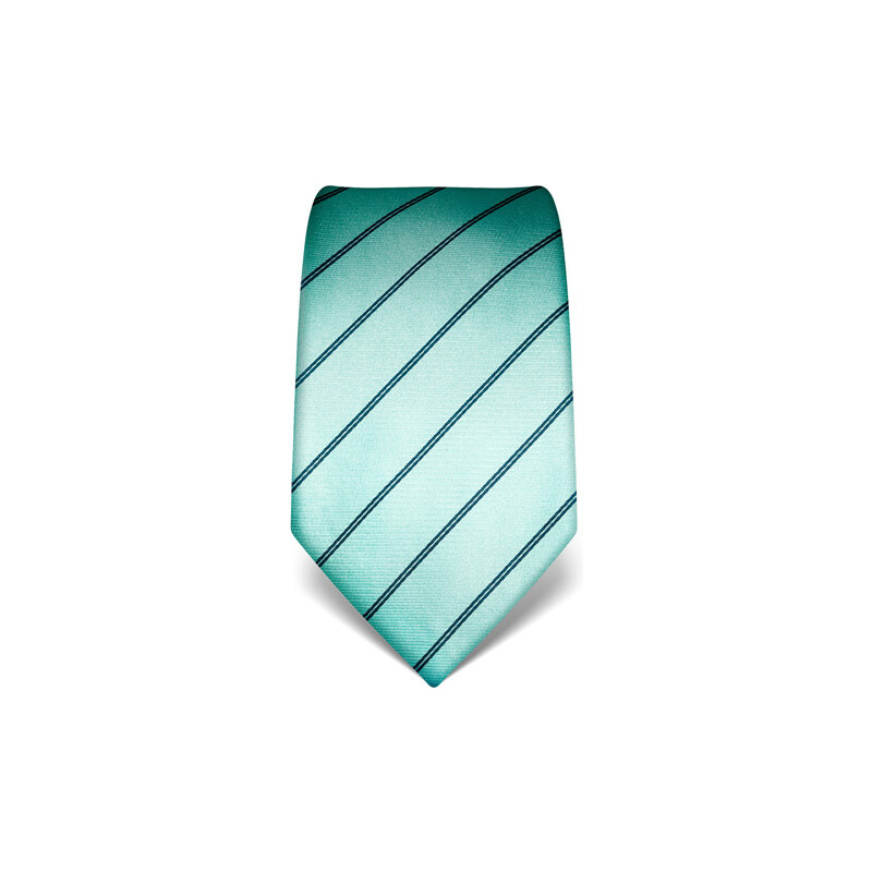 Světle tyrkysová kravata Vincenzo Boretti 21914