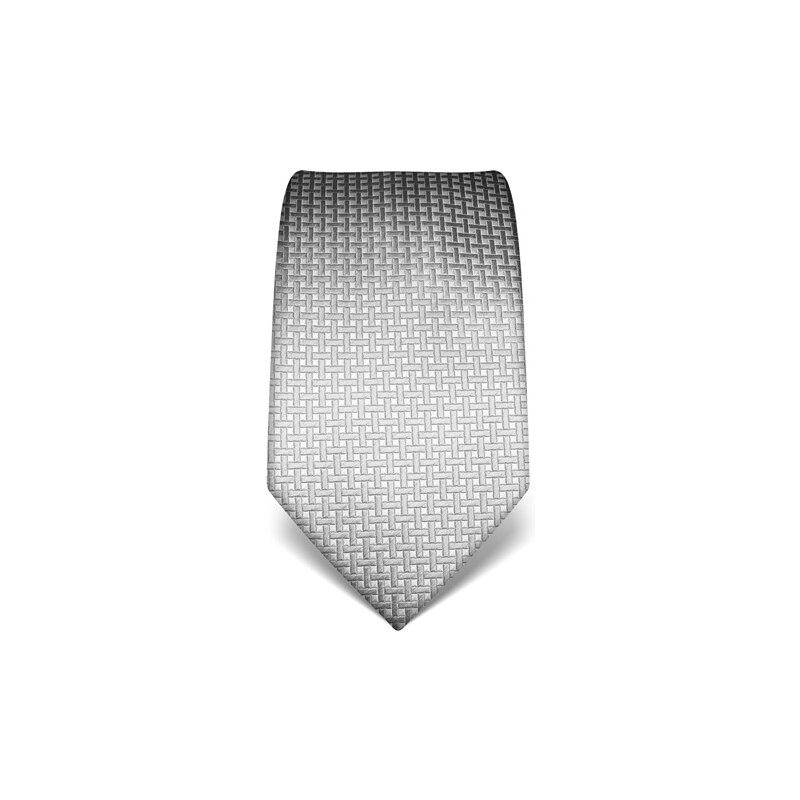 Elegantní kravata Vincenzo Boretti 21938 - šedý čtvereček