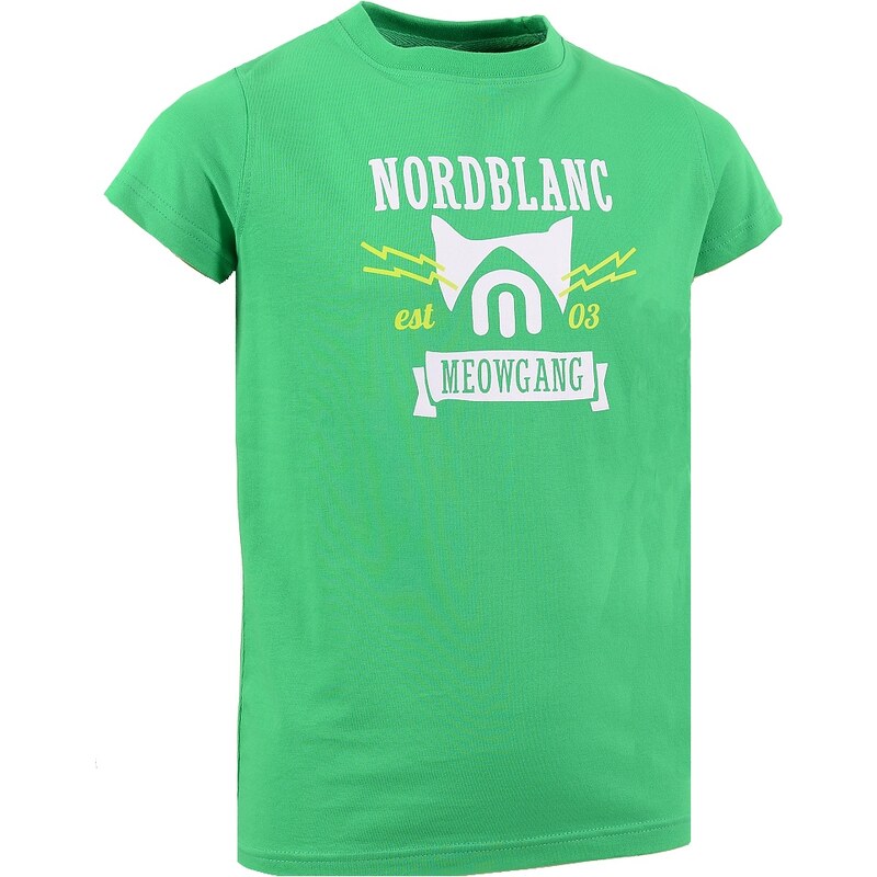 Dětské tričko NORDBLANC MEOW NBFKT5971L