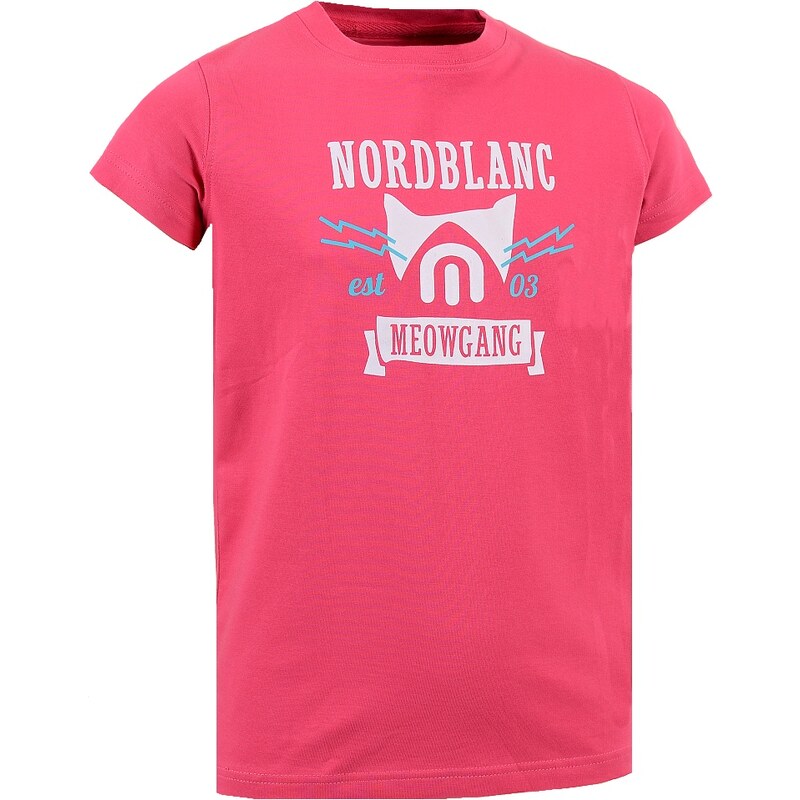 Dětské tričko NORDBLANC MEOW NBFKT5971S
