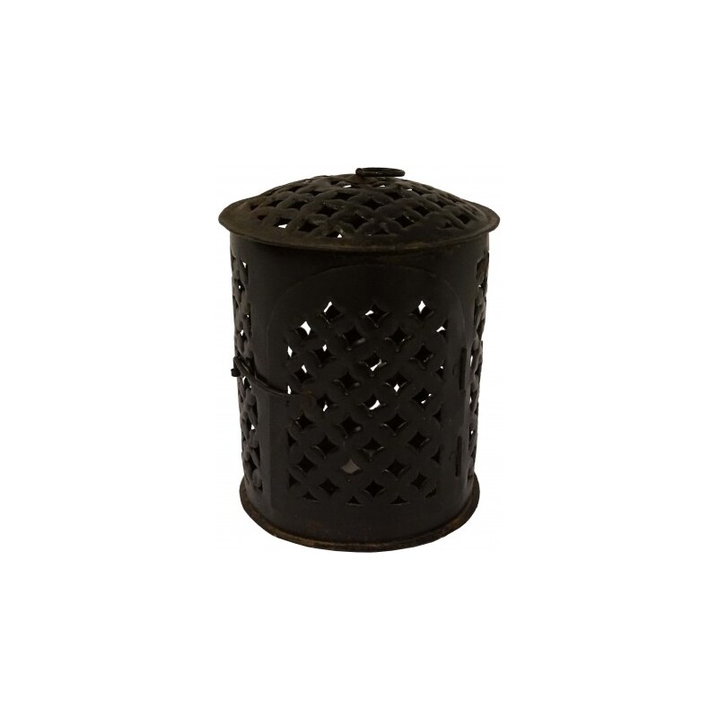 Industrial style, Železná lucerna na čajové svíčky 21xx18cm (1201)