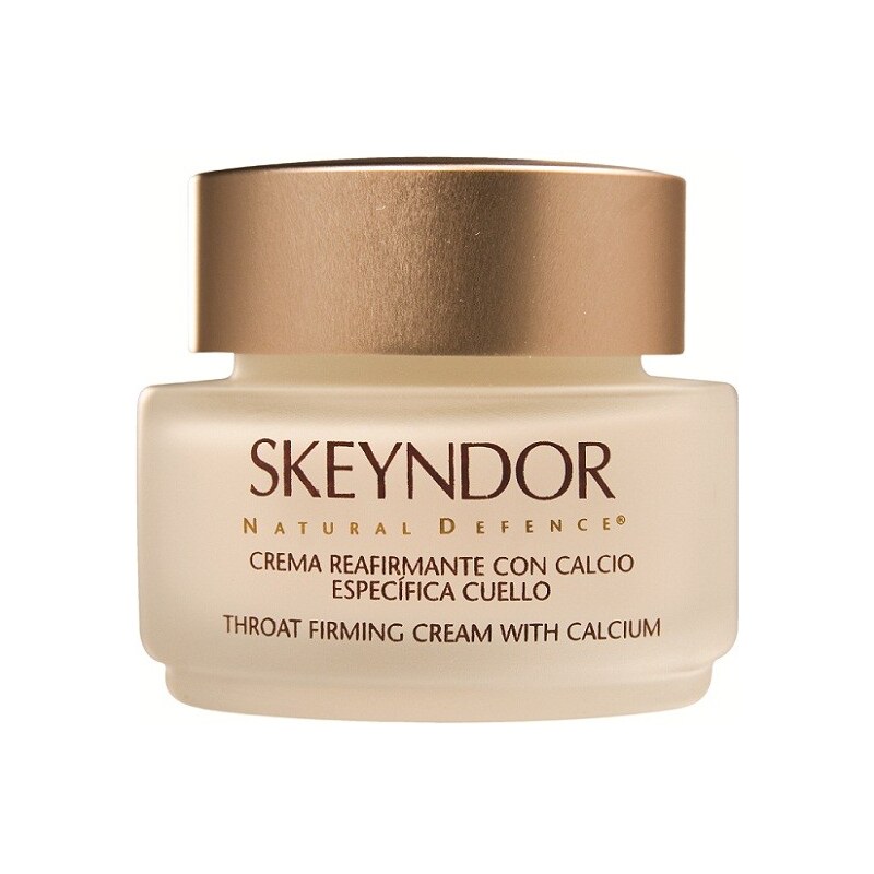 Skeyndor Natural Defence Throat Firming Cream with Calcium – zpevňující krém na krk s vápníkem 50 ml