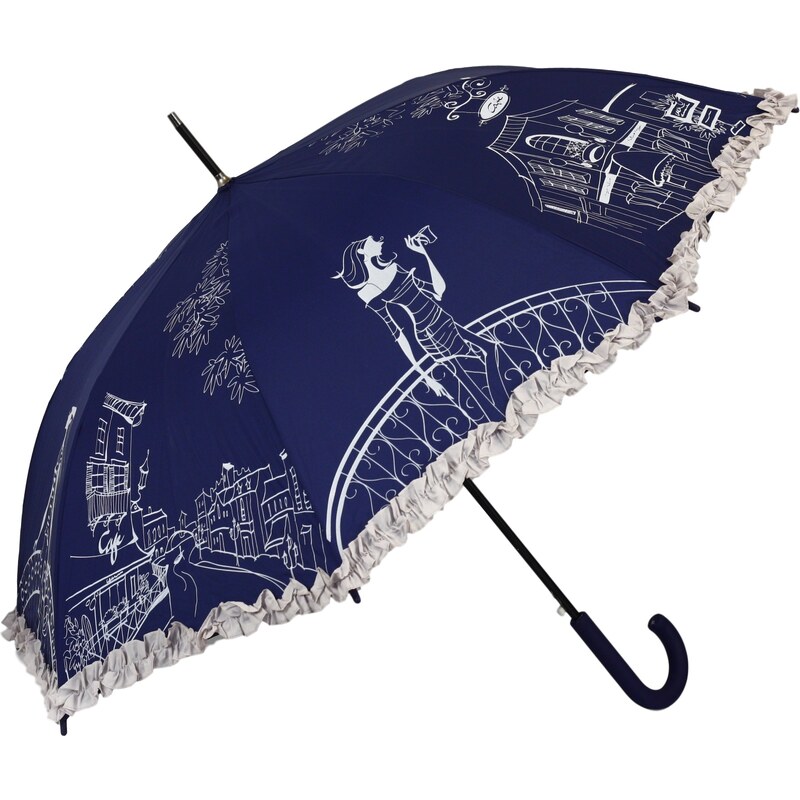 Dámský deštník holový Kavárna Perletti