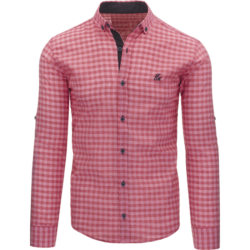 streetIN Pánská košile - růžová Velikost: 2XL