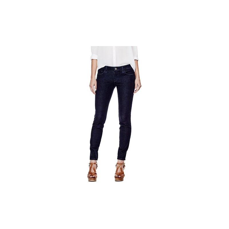 Guess jeans Low-Rise Power Skinny in Silicone Rinse