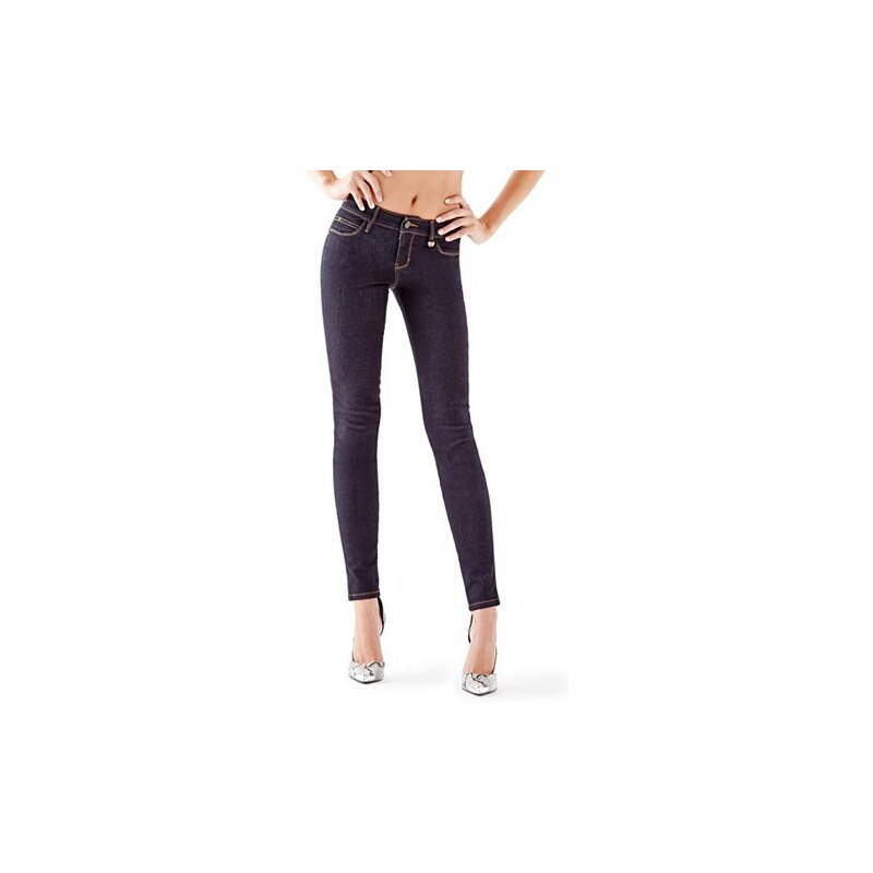 GUESS jeans Curve X Mid-Rise with Silicone Rinse