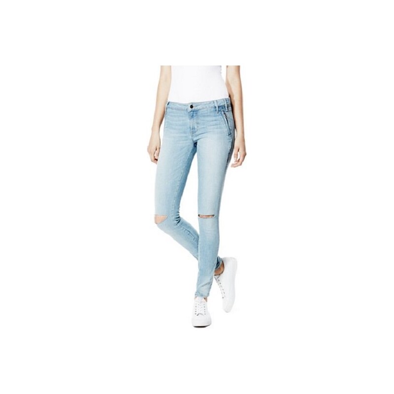 Guess jeans Isabel Mid-Rise Curvy Skinny in Action Wash