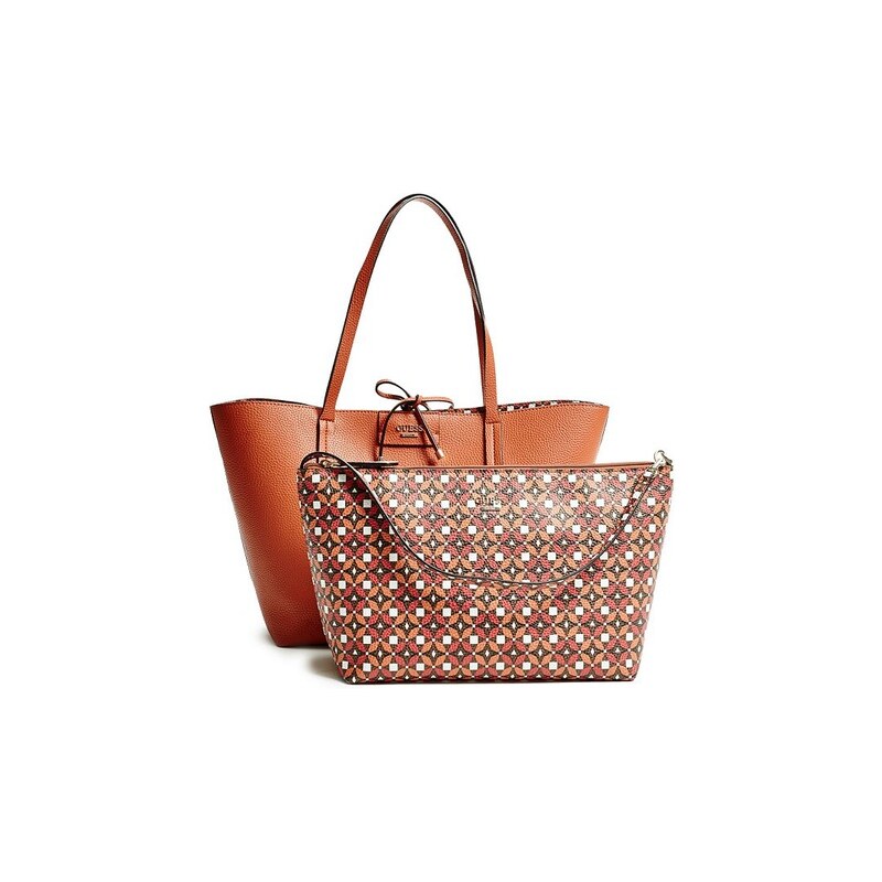 Guess kabelky Bobbi Printed Inside-Out Tote