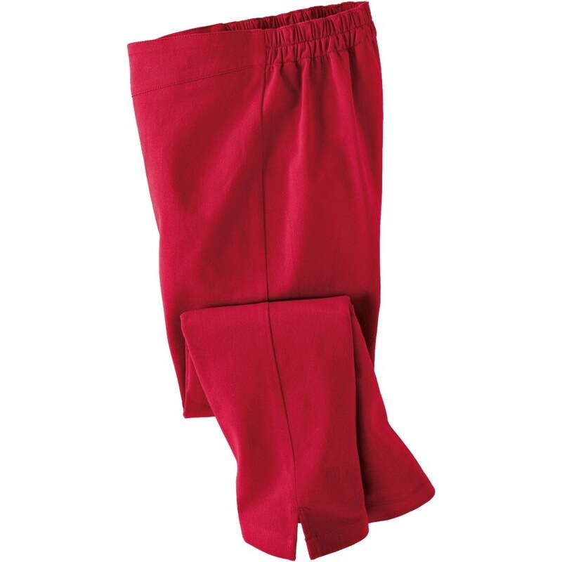 Blancheporte Strečové 3/4 kalhoty červená