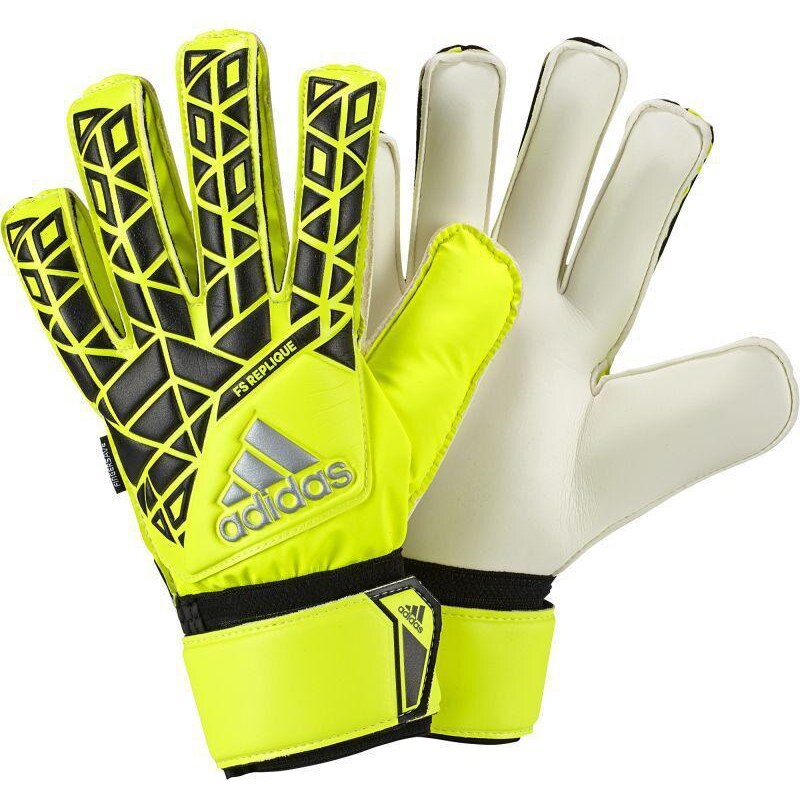 Rukavice Adidas ACE Control Fingersave Replique 8 ŽLUTÁ - ČERNÁ