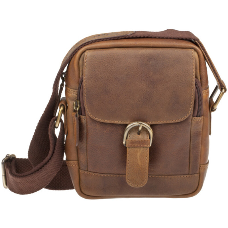 Lagen Pánská kožená taška Brown 3016/V