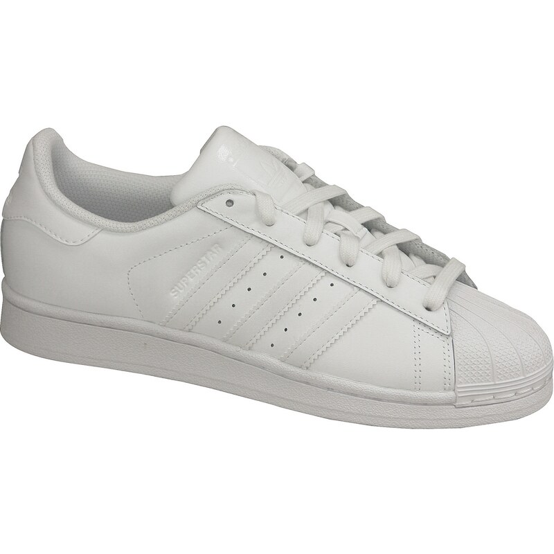 Kožené bílé tenisky Adidas Superstar - B23641