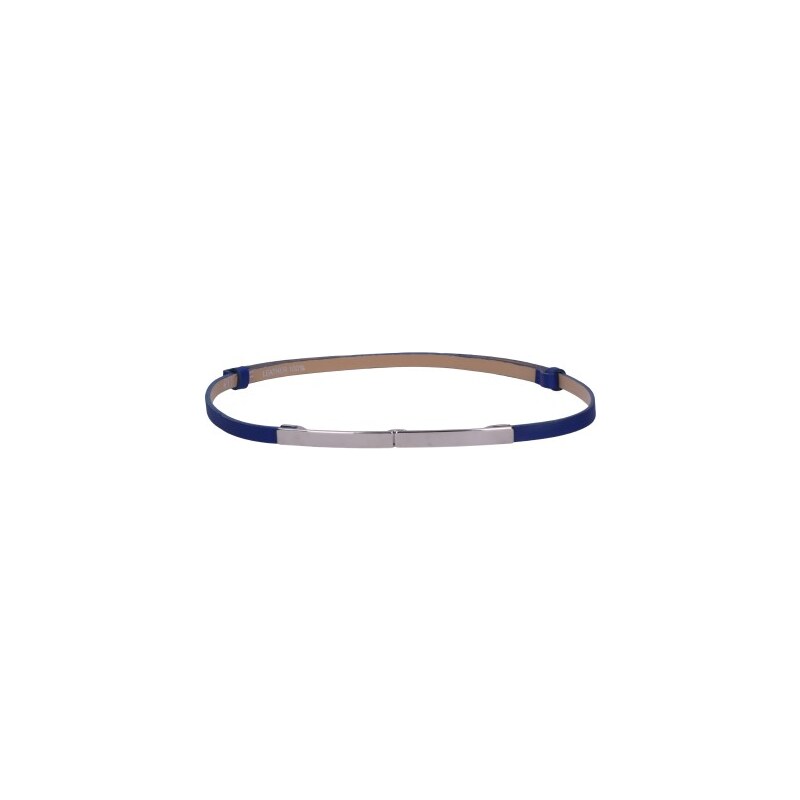 RITORE Kobaltově modrý kožený pásek - ETRO (nastavitelný)
