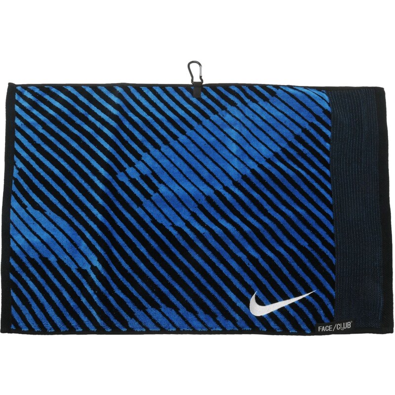 Ručník Nike Jacquard černá/modrá