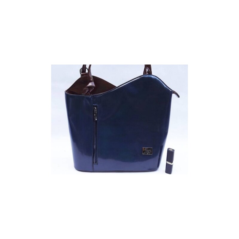 Stylová dámská kabelka, Barva Modrá Wild by loranzo 878-bb