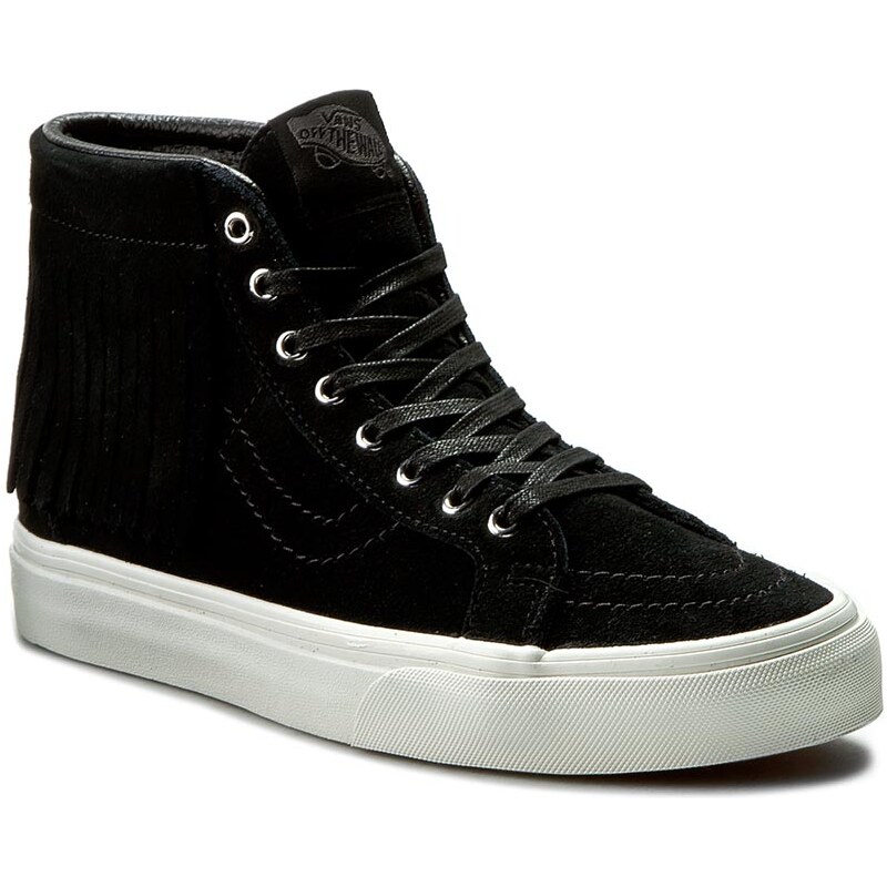 Sneakersy VANS - Sk8-Hi Moc VN000315JTZ (Suede) Black/Blanc De Bl