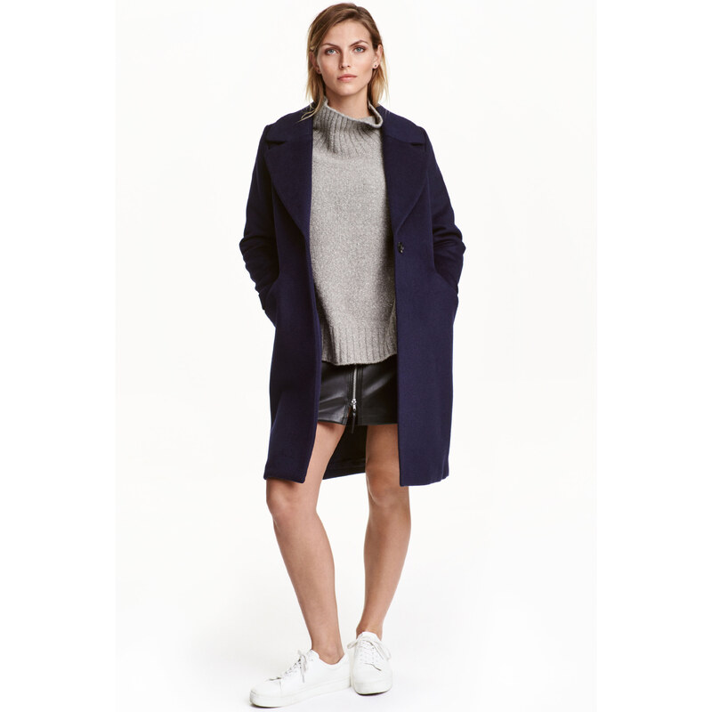 H&M Kabát z vlněné směsi