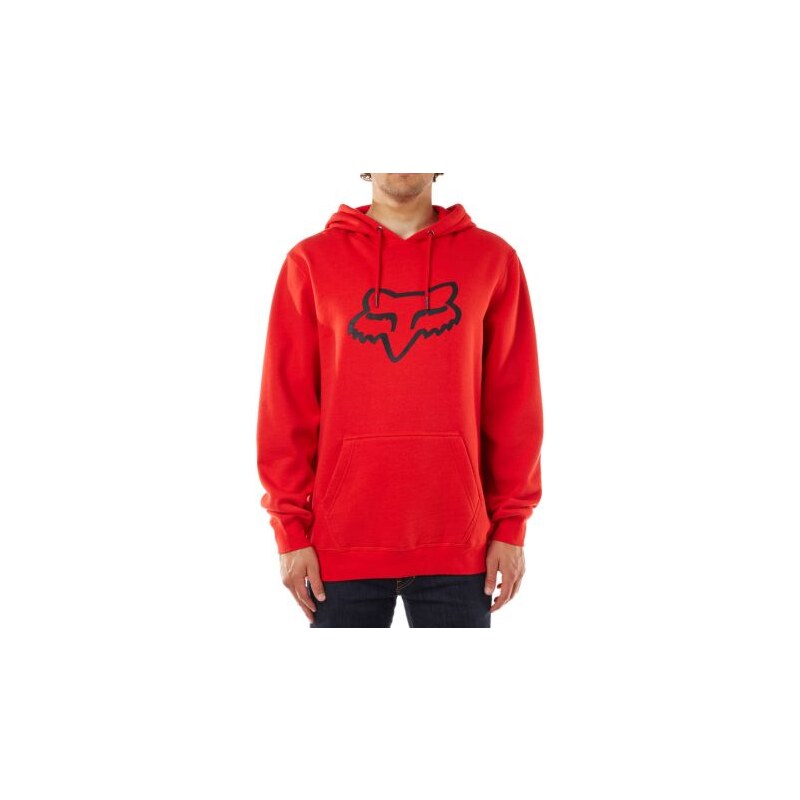 Pánská mikina Fox Legacy Foxhead Po fleece flame red