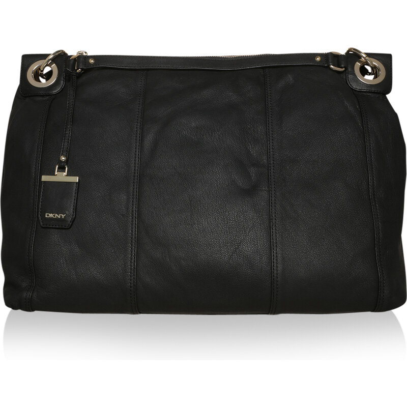 DKNY Perry Travel Bag Soft Leather Black