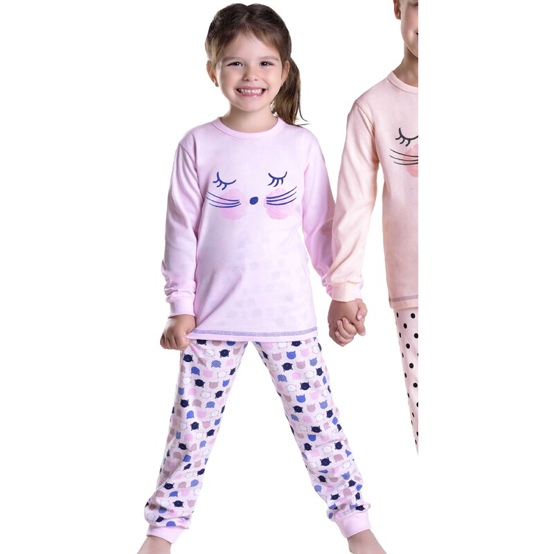 Taro Dívčí pyžamo Ada růžové