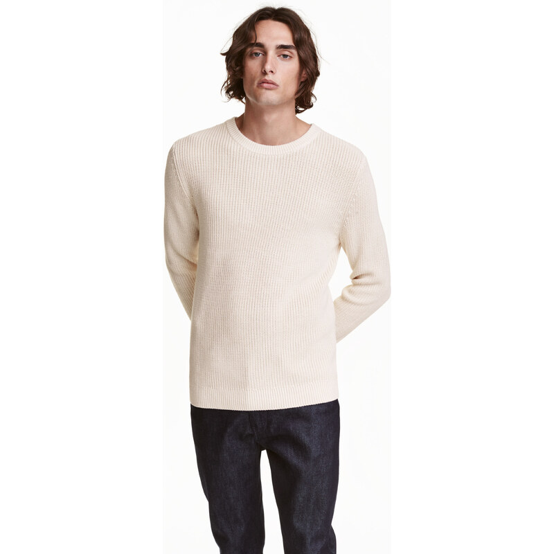 H&M Pletený svetr s texturou