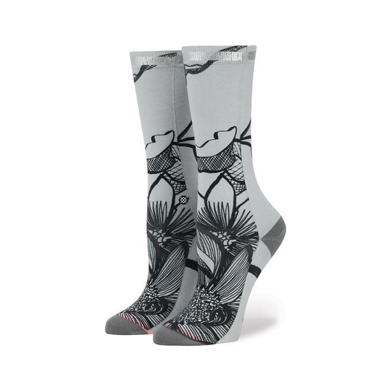 Ponožky Stance LINED LEAVES Grey