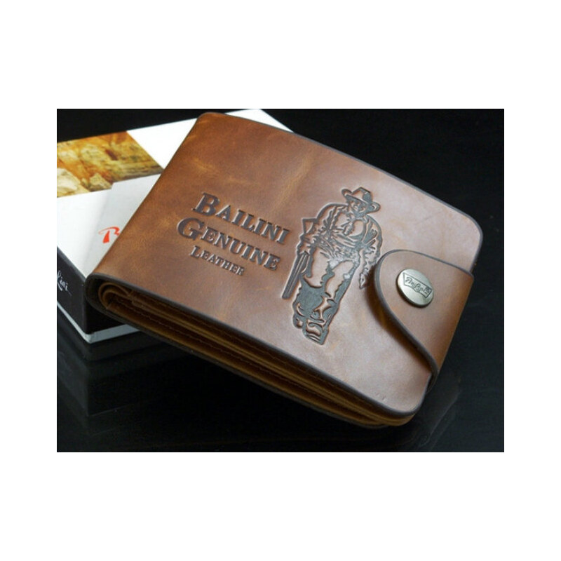 Bailini country pánská kožená peněženka P54 hnědá