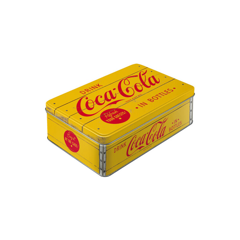 Plechová dóza Retro Coca Cola