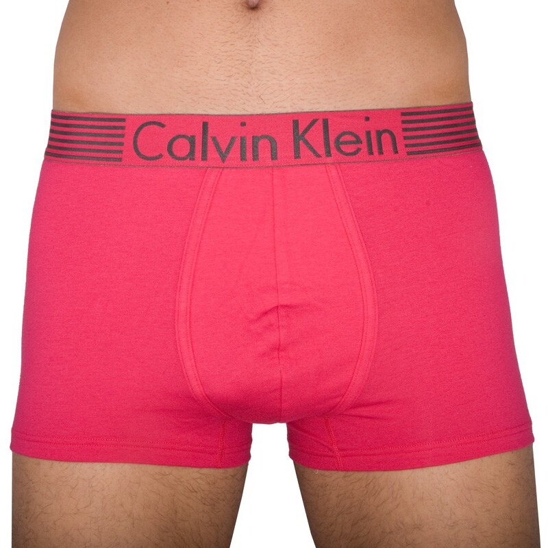 Pánské Boxerky Calvin Klein Trunk Iron Strenght Pink