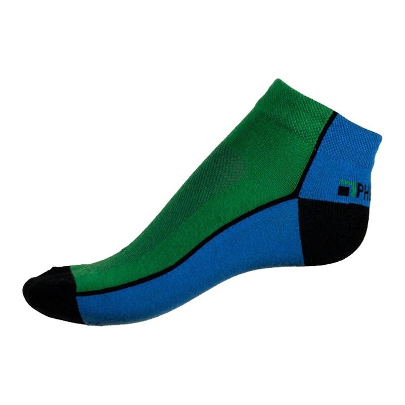 Ponožky Phuseckle summerline modro zelené