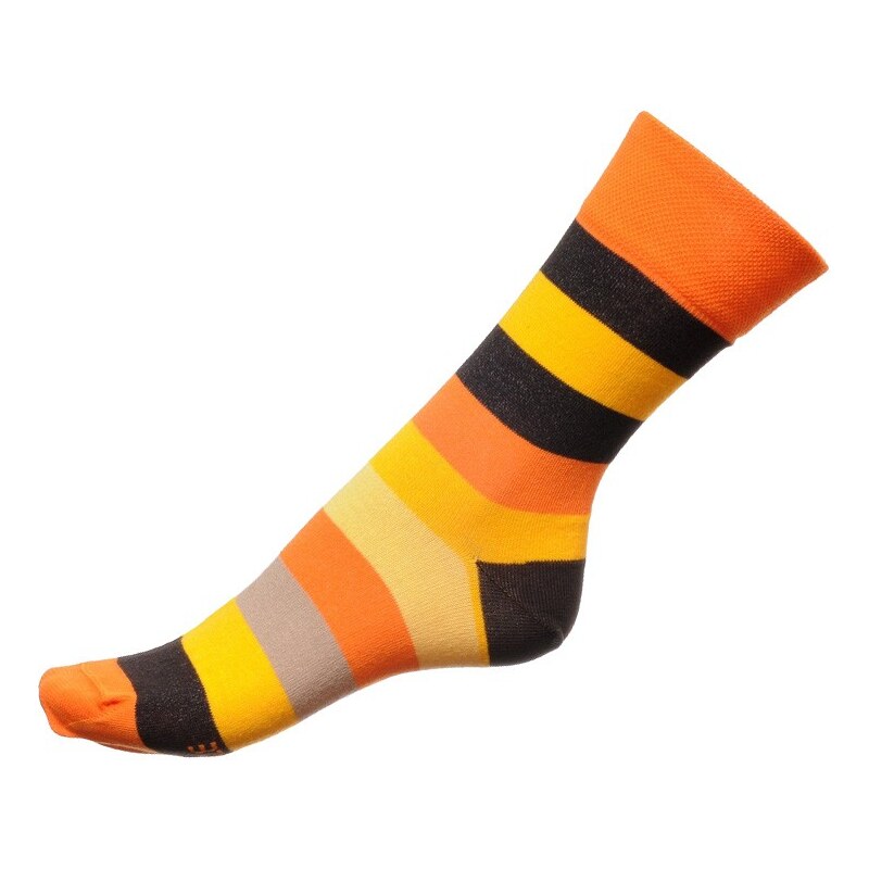 Ponožky Phuseckle classicline oranžové pruhy