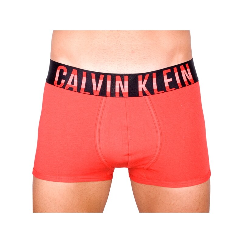 Pánské Boxerky Calvin Klein Trunk Intense Power Red