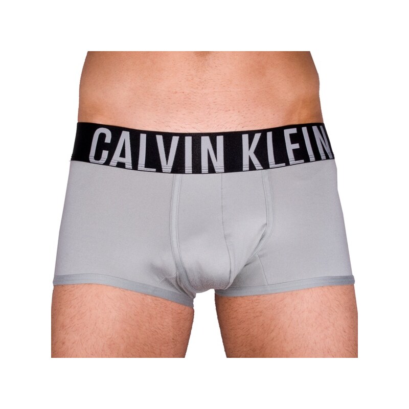 Pánské Boxerky Calvin Klein Intense Power Low Rise Trunk Grey