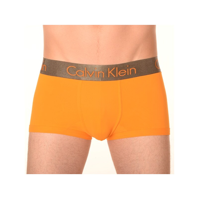 Pánské Boxerky Calvin Klein Zinc Micro Orange