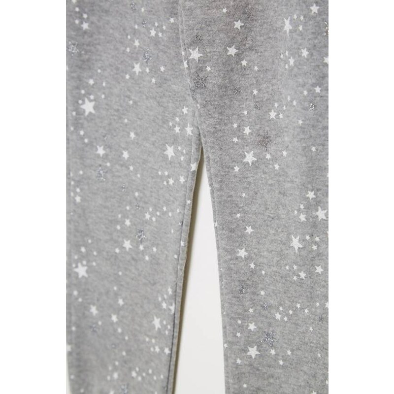 Terranova kalhoty z plyše s hvězdami