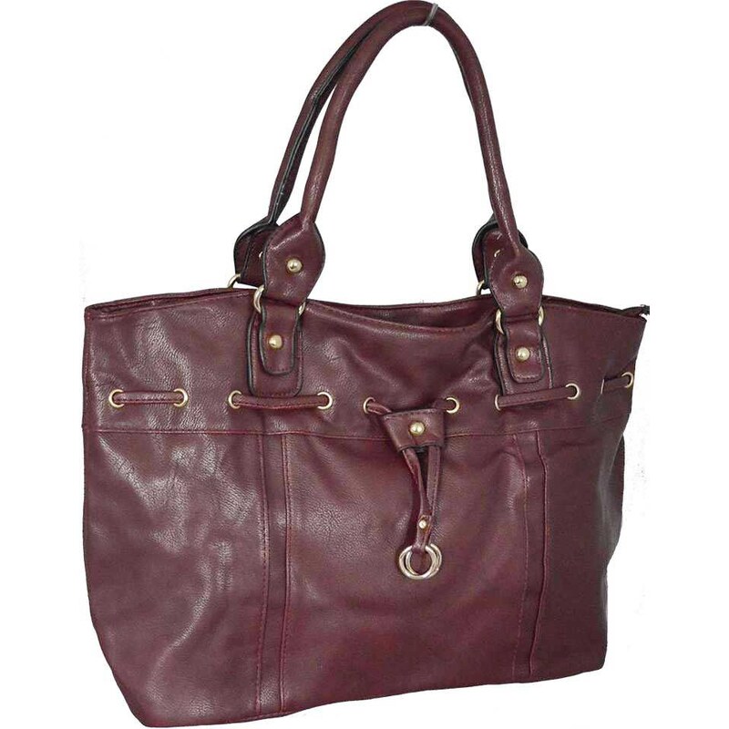 Handbags dámská kabelka 2346 bordó