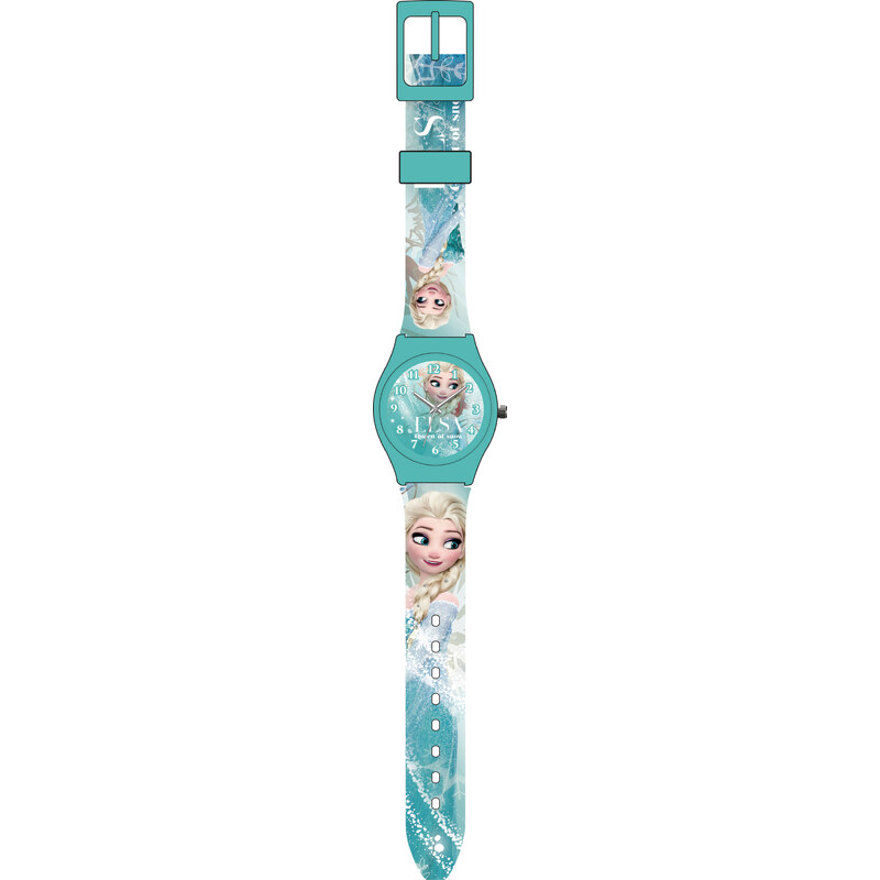 Euroswan Ručičkové hodinky Ledové Království Elsa plast