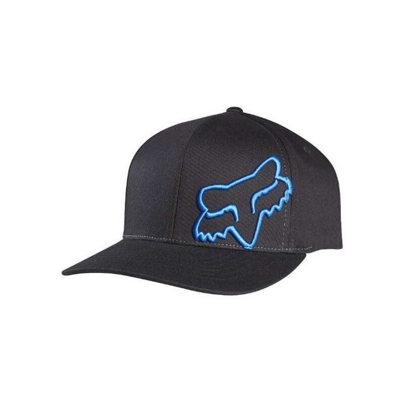 Kšiltovka Fox Flex 45 flexfit hat black/blue S/M
