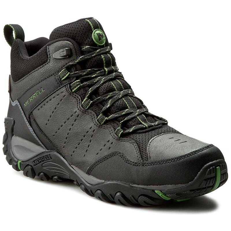 Trekingová obuv MERRELL - Concordia Mid Wtpf J307999C Black/Willow