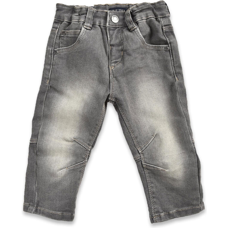 Blue Seven Chlapecké džínové kalhoty - šedé