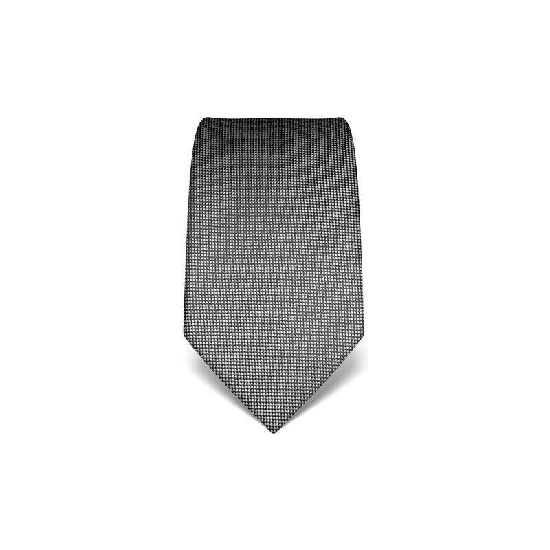 Antracitová kravata Vincenzo Boretti 21918 - jemná kostička